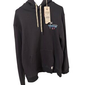 Laguna Longboard Supply Co Mens Hoodie Pullover Graphic Print Hooded Sweatshirt